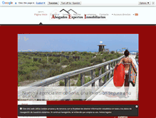 Tablet Screenshot of abogadosexpertosinmobiliarios.com